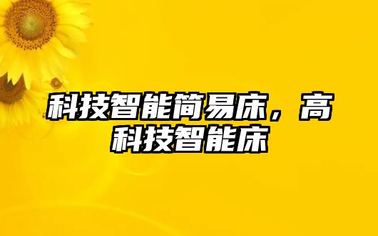 科技智能簡(jiǎn)易床，高科技智能床